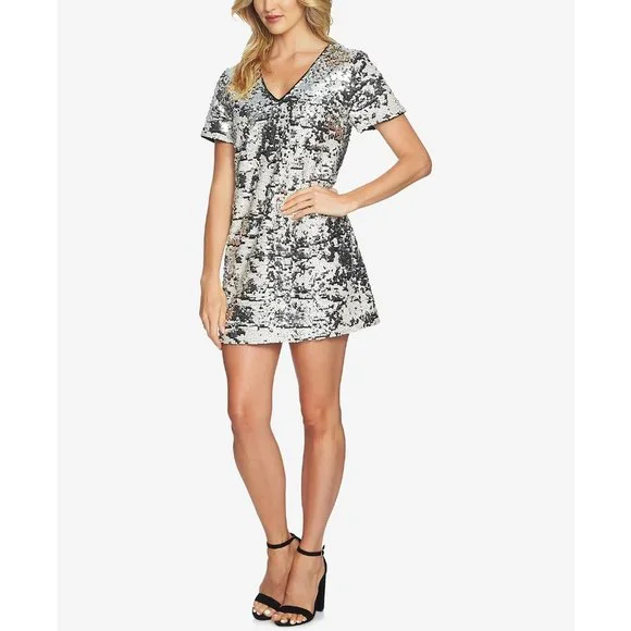 1. State Dresses | Nwt Xs Nordstrom 1.State Full Sequin Mini Dress | Color: Cream | Size: Xs | Retropolitanllc's Closet 1. State Dresses | Nwt Xs Nordstrom 1.State Full Sequin Mini Dress | Color: Cream | Size: Xs | Retropolitanllc's Closet